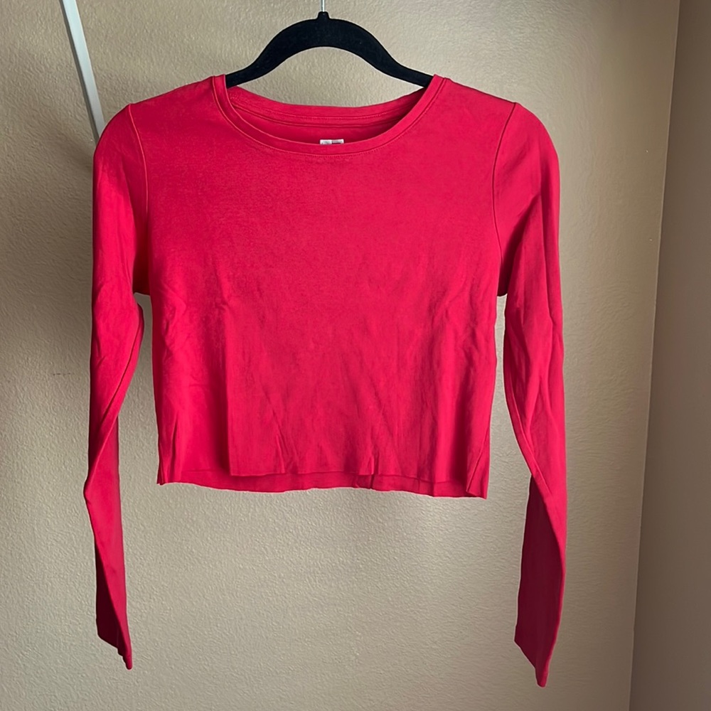 Long Sleeve Crop Top ❤️